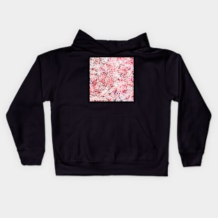 Leaves pattern Reddish Kids Hoodie